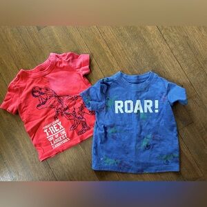 OshKosh Baby Dino t-shirt bundle